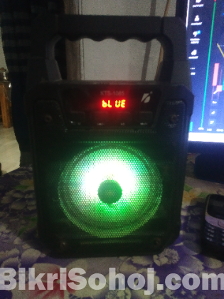 Bluetooth speaker with sound system